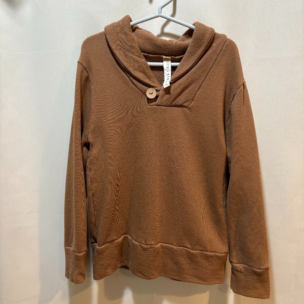 Gus + Steel Shawl Collar Sweater 5T